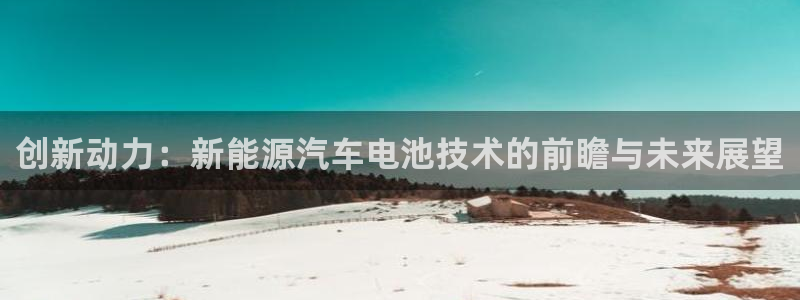 优发国际手机app下载安装苹果：创新动力：新能源汽车电池技术的前瞻与未来展望